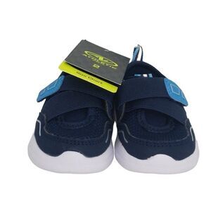 Athletic Works Toddler Boys NEW w/Tags Blue Easy Close Sneakers -  sz. 3